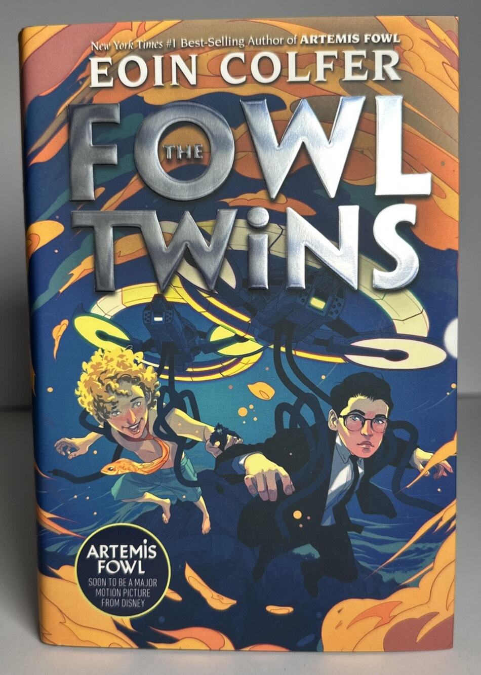 The Fowl Twins Artemis Fowl Hardcover Novel Book #1 Eoin Colfer First Edition
